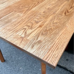 脇木工 モモナチュラル ダイニングテーブル crochet leg セミオーダー スクエア テーブル 食卓 木製テーブル 家具オーク材　オーク　無垢材　無垢　 Wakimokko MOMO NATURAL Dining Table Crochet Leg Semi Order Square Wooden Table Furnitureoak 検　vent VENT ベント　ヴェントの画像