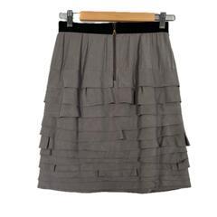 SWINSWING SWINSWING ミニスカート ポリエステル/その他 グレー レディース 12M 40【古着】【中古】の画像