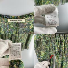 MARILYN MOON マリリンムーン その他 ワンピース ポリエステル グリーン レディース【古着】【中古】の画像