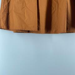 ノーブランド  スカート ポリエステル ブラウン レディース XXS S【古着】【中古】の画像