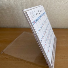 来年の卓上カレンダーの画像