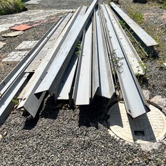 H鋼　倉庫など　材料にどうぞの画像