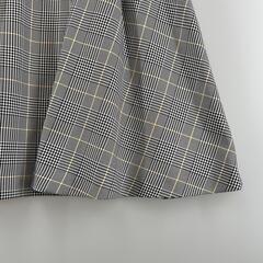 美品 La TOTALITE ラトータリテ ギンガム 春夏 SS スカート ポリエステル/レーヨン グレー レディース 6M 38【古着】【中古】の画像