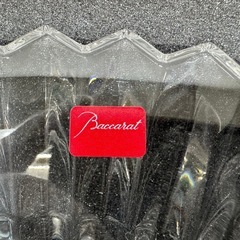 ☆ドリーム荒牧店☆ジモティー割引有Baccarat バカラ ミルニュイ プレート 26cm ディッシュの画像