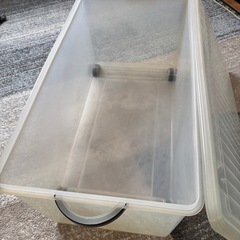 プラスチック衣装ケースの画像