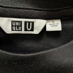 ユニクロ　エアリズムコットンクルーネックTシャツの画像
