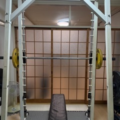 パワーラック＋ベンチ＋ウエイト
の画像