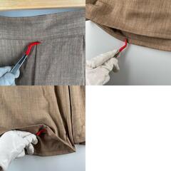 GORGE GORGE パンツ ポリエステル ブラウン レディース LL F【古着】【中古】の画像