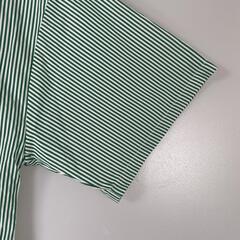 TYTYCLAPPY TYTYCLAPPY ストライプ 半袖シャツ ポリエステル グリーン レディース M【古着】【中古】の画像