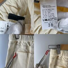 Spick and Span スピックアンドスパン チノパンツ コットン ホワイト レディース 6M 38【古着】【中古】の画像