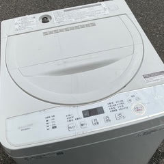 【RKGSE-406】特価！シャープ/SHARP/6kg全自動洗濯機/ES-GE6DJ-W/中古/2019年製/店頭引取推奨商品/弊社近隣配達も可の画像