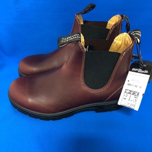 ジモティー割引有★【ジャングルジャングル岸和田店】Blundstone サイドゴアブーツ 24.5cm 南大阪 岸和田市 貝塚市 泉佐