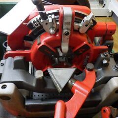 中古品 Asada アサダ パイプネジ切り機 ビーバー80 BEAVER80 ダイヘッド付の画像