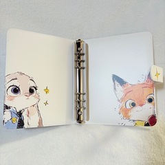 ⑤A5 バインダー シール帳 カードケースの画像