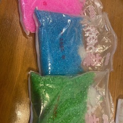 わたがし・わたあめの色付き
ザラメの画像