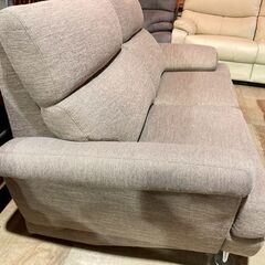 【愛品館 市原店】ファブリック2人掛けソファの画像