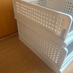 【まとめ売り8個】収納棚ボックス    折りたたみ式の画像