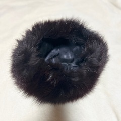 ファーの帽子の画像