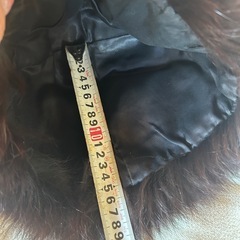 ファーの帽子の画像