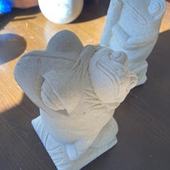 カエルの置物の画像