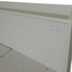 & シングルベッドフレーム　NITORI ニトリ　BOX TYPE J-S.SD コンセント付きの画像