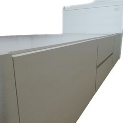 & シングルベッドフレーム　NITORI ニトリ　BOX TYPE J-S.SD コンセント付きの画像