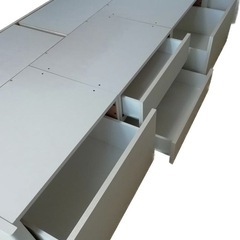 & シングルベッドフレーム　NITORI ニトリ　BOX TYPE J-S.SD コンセント付きの画像