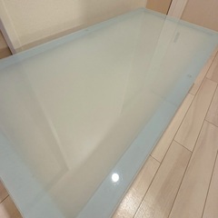 【お取引が決まりました】ガラステーブル（ローテーブル・コーヒーテーブル・センターテーブル）の画像