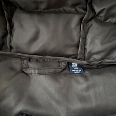 150センチ　美品❣️UNIQLO中綿アウター　グレー　の画像