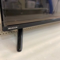 取りに来れる方限定！maxzenの4K対応LED液晶テレビです！の画像