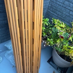 ベランダに敷くスノコの画像