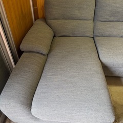 ニトリ　カウチソファーの画像