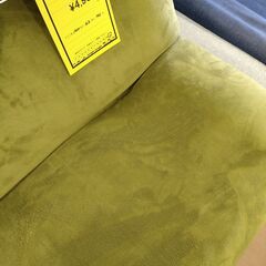 リユースのサカイ浦和店 【G167】★ロータイプソファ グリーンの画像