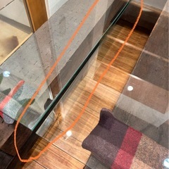 新幹線の枕木とガラス板　ディスプレイ用の画像