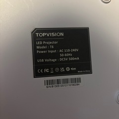 プロジェクターの画像