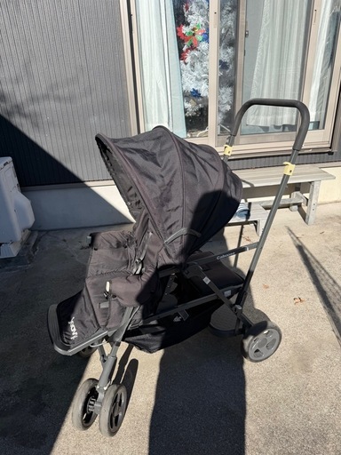 中古　二人乗りベビーカー　JOOVY joovy 2人乗りベビーカー (⭐︎PAU⭐︎ ) 都賀のベビー用品