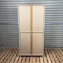 食器棚　ミドルキッチンボード　棚　シェルフ　キッチンボード　ラックの画像