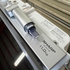 シャープ　SHARP　ES-PU11B-S 11kg洗濯乾燥機 熱乾燥 タッチパネル 超音波ウォッシャー搭載　2017年製　の画像