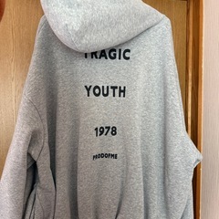 レディース裏起毛パーカーの画像