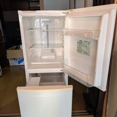 【500円】Panasonic 2ドア冷蔵庫 138L NR-BW144C-W 2012年製の画像