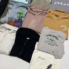 13点まとめ売り❣️　キッズ 150 パーカー ロンT 長ズボン セットの画像