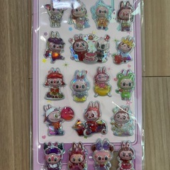 ラブブ  ベイビースリー　　立体シール　1枚200円の画像