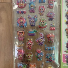 ラブブ  ベイビースリー　　立体シール　1枚200円の画像