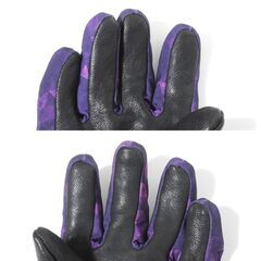 グローブ ワークマン AEGIS 防水レザーグローブ AGW11 パープル Lサイズの画像