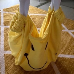 Rusty surf イエロー カジュアルbagの画像