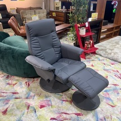 1Pソファ　オットマン付の画像