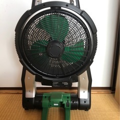 ハイコーキ　ポータブル扇風機の画像