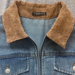 早い者勝ち　今日　短丈デニムジャンパーの画像