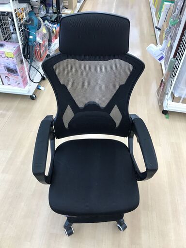 A-993【リユースのサカイ野々市店】ジモティ来店特価‼ PCチェア 黒 クリーニング済み