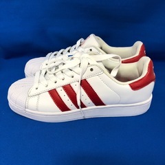 ジモティ割引有★【ジャングルジャングル岸和田店】adidas スーパースター2 24.5cm スニーカー　南大阪 岸和田市 貝塚市 泉佐野市 和泉市 忠岡町 熊取町の画像